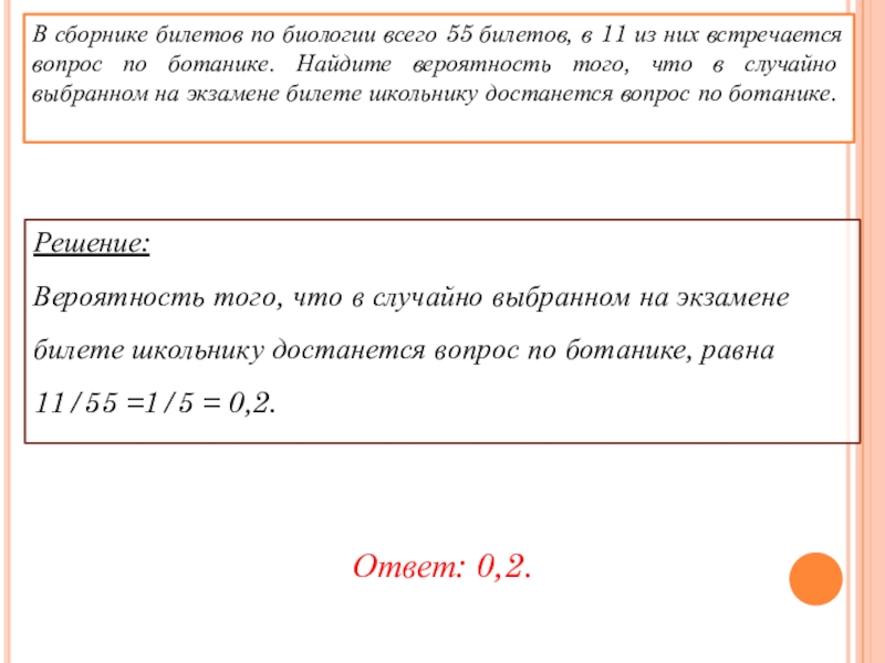 В сборнике билетов