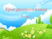 Перенос слов по слогам.1 класс Русский язык