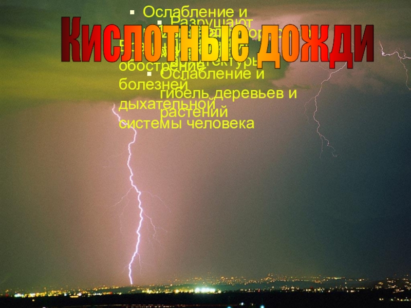 Современное состояние атмосферы презентация