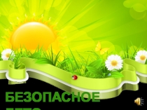 Презентация к мероприятию Безопасное лето