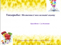 Презентация для директоров школ на темуИнклюзивное обучение