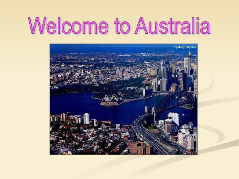 Презентация Презентация по английскому языку на тему Australia (7 класс)