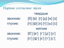 Презентация по русскому языку для 2 класса по теме Проверка парных звонких и глухих согласных в корне слова