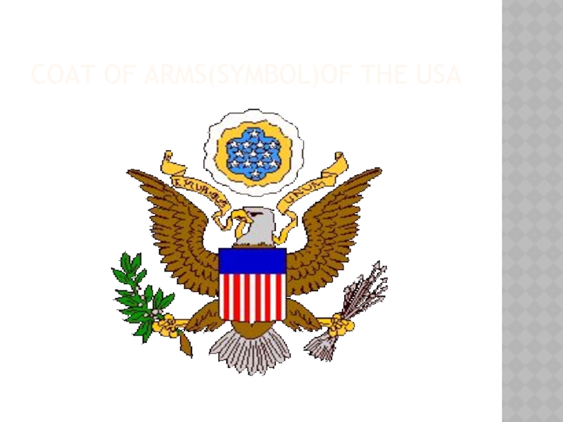 coat of arms(symbol)of the usa