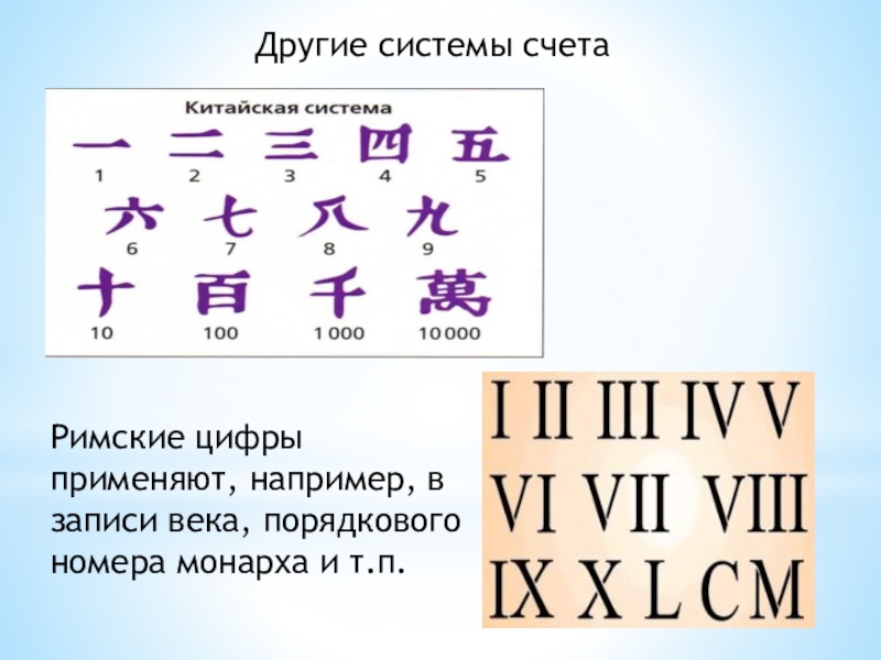 Китайская система счета проект