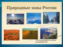 Презентация по окружающему миру на тему Природные зоны России (4 класс)