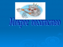 Презентация к проекту Мокрое богатство