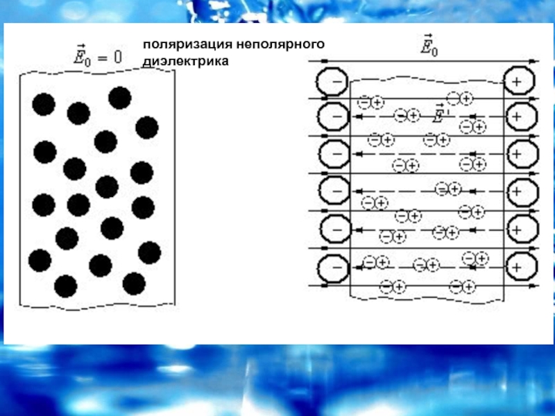 Диэлектрический заряд. Поляризация неполярных диэлектриков. Поляризация неполярных диэлектриков схема. Процесс поляризации неполярных диэлектриков. Диэлектрики в электрическом поле рисунок.