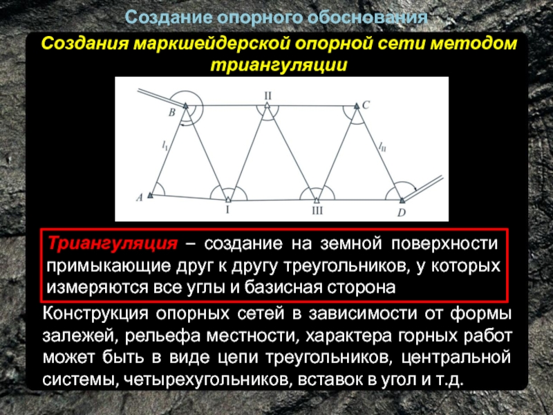 Назначение опорной сети