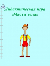 Презентация по предмету человек Части тела