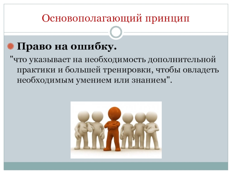 Дополнительная необходимость. Фундаментальные принципы. Основополагающие принципы перевода.. Основополагающий принцип законодательства. Принцип право на ошибку.