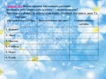 Презентация по биологии на тему Строение цветка. Соцветие