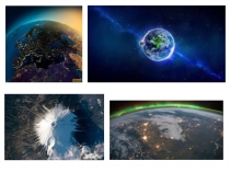 Изучение изображения Земли из космоса