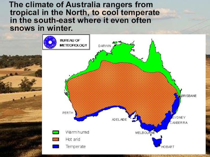 Климат австралии презентация
