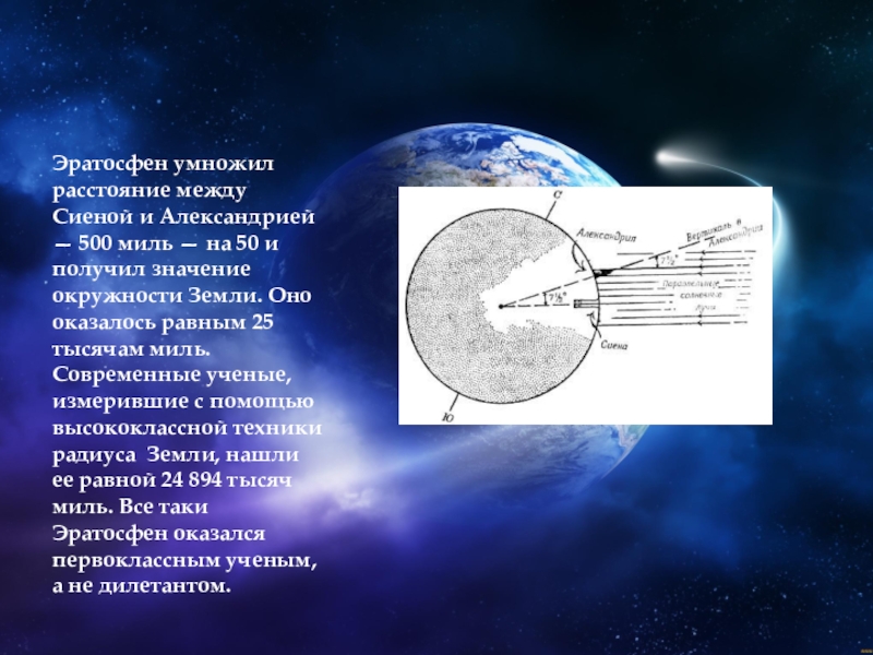 Радиус земли в километрах. Измерение радиуса земли Эратосфеном. Эратосфен радиус земли. Первые измерения радиуса земли. Как измерили радиус земли.