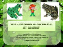 Презентация по теме Почемучка Чем лягушка отличается от жабы