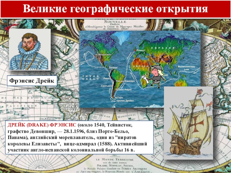 Вклад в открытие земель дрейк. Фрэнсис Дрейк основные открытия земель. Фрэнсис Дрейк годы экспедиции. География Великие географические открытия Френсис Дрейк. Фрэнсис Дрейк вклад в открытие новых земель.