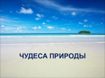 Презентация Природа художник, чудеса природы