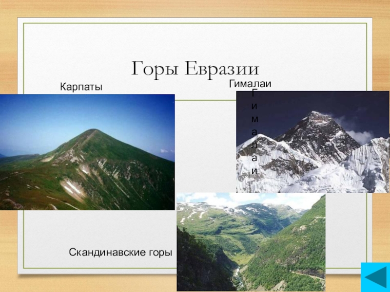 Горы евразии 7 класс география. Горы Евразии. Список гор Евразии. Гора в горах Евразии. Горы е.