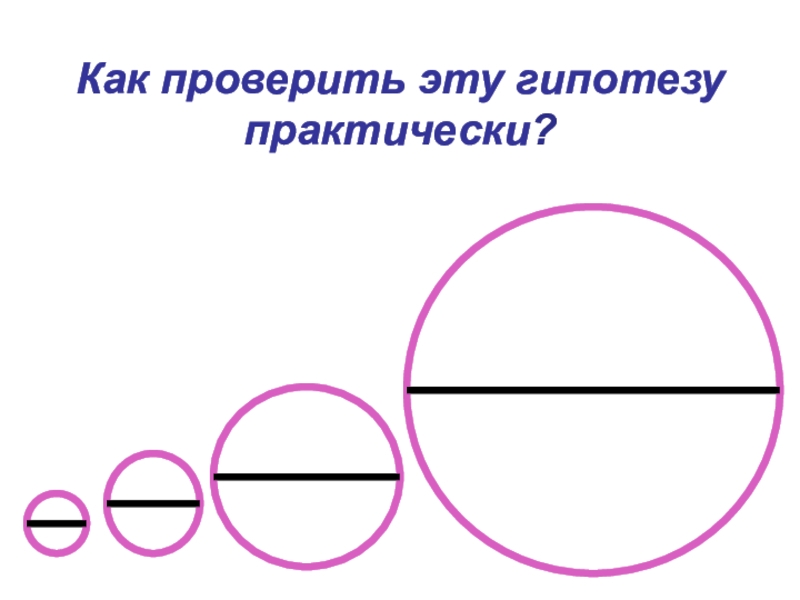 Окружность и круг 6 класс