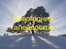 Презентация для классного часа Новогодний калейдоскоп