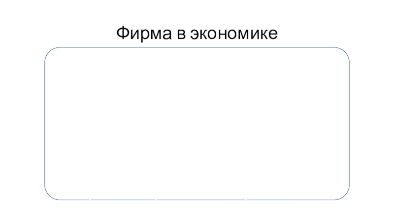 Презентация по теме моя фирма