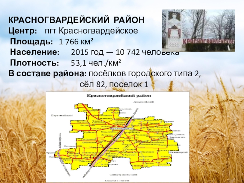 Карта пгт октябрьское красногвардейский район крым