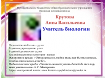 Презентация практических достижений профессиональной деятельности