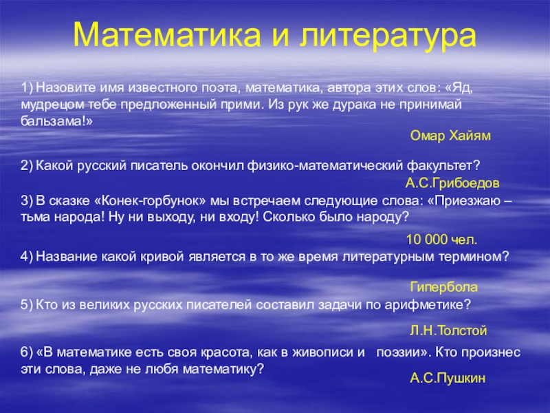 Какие тексты есть в математике. Поэты математики. Поэт по математике. Имя известного поэта математике автора слов. Назовите имя математика.