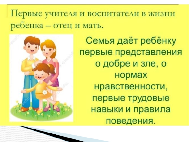 Об ответственности родителей за воспитание детей презентация