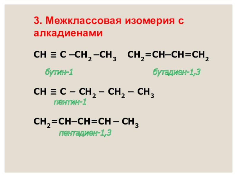Пентадиен бром. Изомеры пентадиена 1 3.