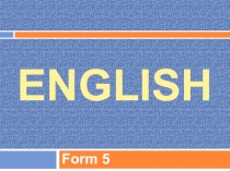 Презентация к уроку английского языка в 5 классе School rules по УМК English 5 Кузовлев В. П.