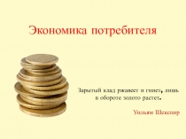 Презентация по обществознанию Экономика потребителя