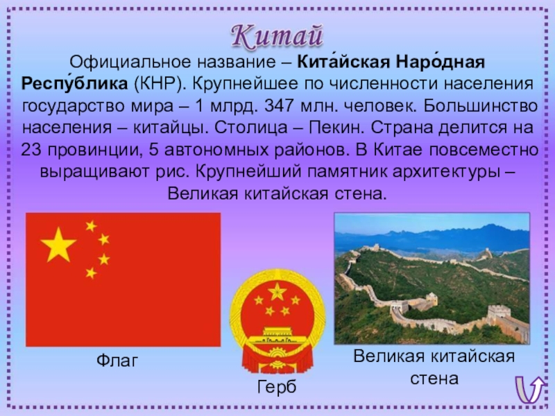 Китай проект 2 класс окружающий