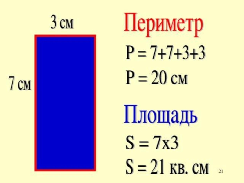 Площадь 5 класс презентация