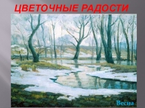 Презентация Цветочный радости по окружающему миру