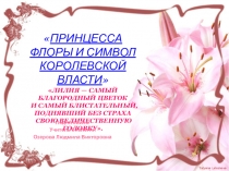 Презентация по биологии на тему: Семейство Лилейные (6 класс)