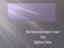 Презентация по окружающему миру Голубая планета Земля (2 класс)