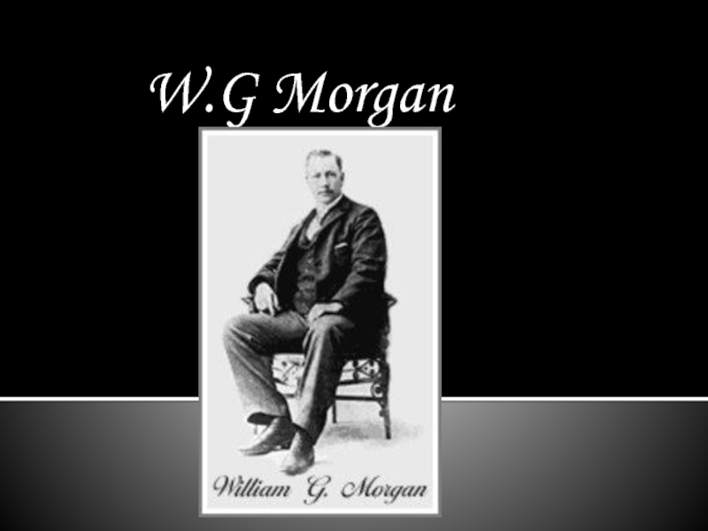W.G Morgan