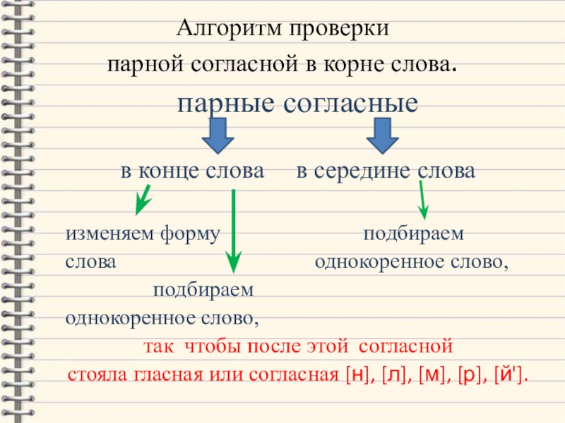 3 слова проверяемые