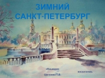 Зимний Санкт-Петербург