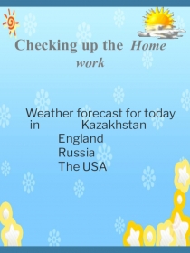 Презентация по английскому языку на тему Weather in Great Britain (6 класс)