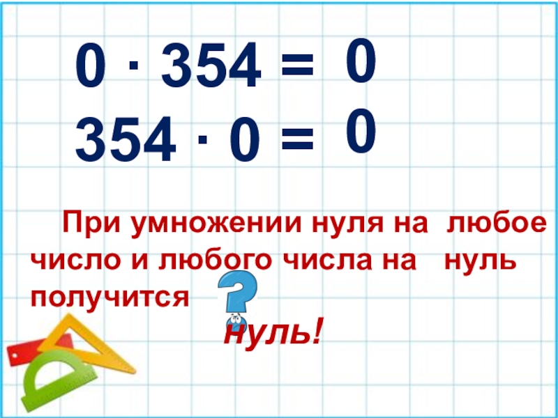 Умножение на 0 школа россии. Умножение чисел с нулями. Умножение числа на 0 правило. При умножении на ноль получается. Умножение и деление на 0 правило.