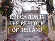 Презентация по английскому языку на тему Ирландия