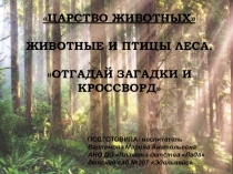 Презентация по Ознакомлению с окружающим миром Царство животных