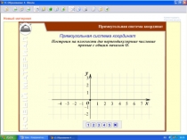Презентация по математике на тему Координатная плоскость(6 класс)