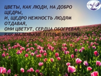 Презентация к уроку Цветок и плод