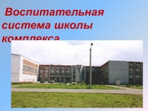 Презентация студенток ГАПОУ Нижнекамский педагогический колледжВолковой, Павловой, Каримовой, Жарковойна тему:Воспитательная система школы-комплекса