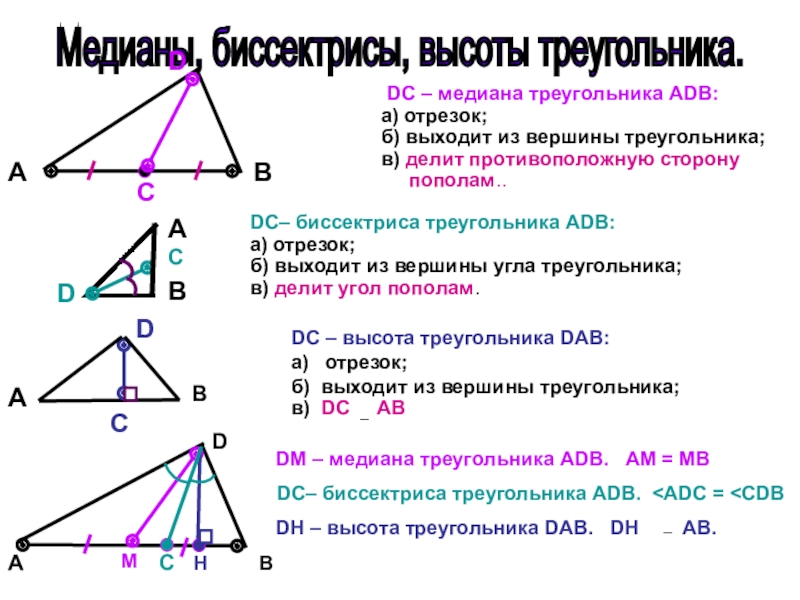 Высоты в треугольнике делятся в отношении