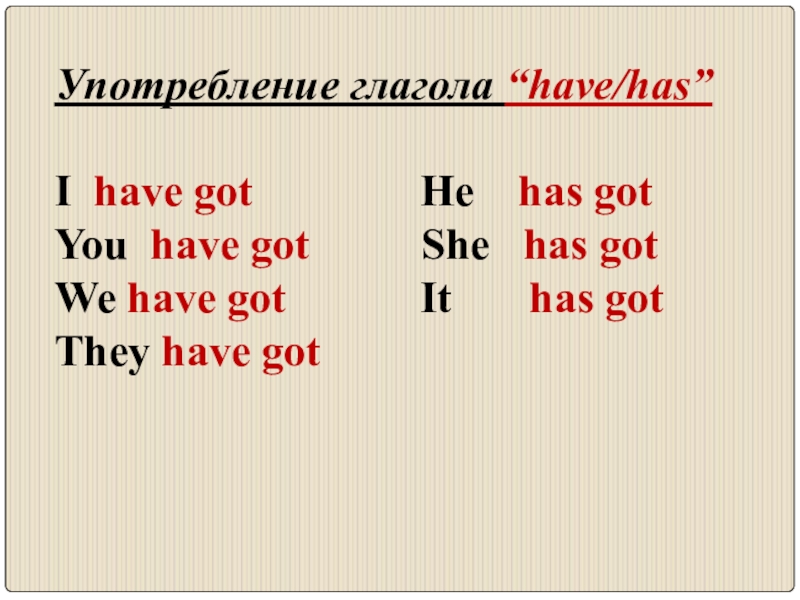 3 времени глагола have to. Глагол have got в английском языке. Употребление глагола have has в английском языке. Глагол хэв Хэз в английском языке правило. Употребление глагола to have в английском языке.